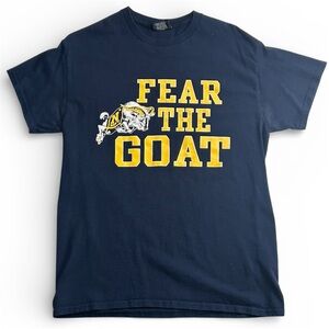 Navy 'Fear the Goat' Graphic T-Shirt